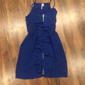 Blue dress